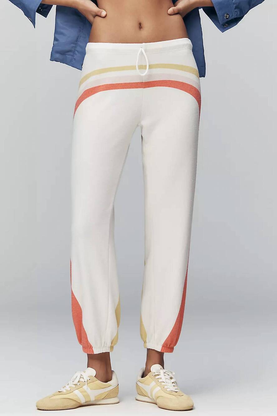 NEW ATF ALL TIME FAVORITE rainbow sweatpants in sunny